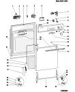 Схема №1 IDV60W (F028850) с изображением Наставление для посудомойки Indesit C00094492