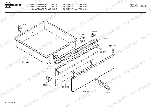 Схема №7 A7862W1 786 с изображением Индикатор для плиты (духовки) Bosch 00151329