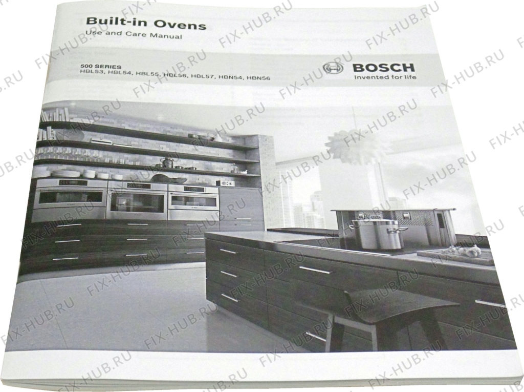 Большое фото - Инструкция по эксплуатации для плиты (духовки) Bosch 18006728 в гипермаркете Fix-Hub