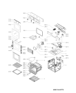 Схема №1 AKP 288/IX с изображением Панель для электропечи Whirlpool 481010443774