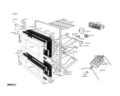 Схема №2 HB6013 с изображением Стеклянная полка для электропечи Siemens 00123632