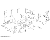 Схема №3 VVD65N02EU A+ с изображением Силовой модуль запрограммированный для посудомоечной машины Bosch 12007817