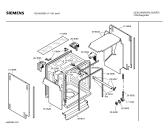 Схема №6 SE24A232 с изображением Передняя панель для электропосудомоечной машины Siemens 00360206