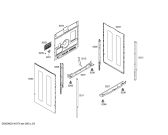 Схема №5 HL654502E с изображением Стеклокерамика для духового шкафа Siemens 00246017