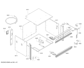 Схема №4 BS475100 с изображением Рамка для духового шкафа Bosch 00770143