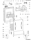Схема №3 LVZ670DUOALU (F033661) с изображением Панель управления для посудомойки Indesit C00113021
