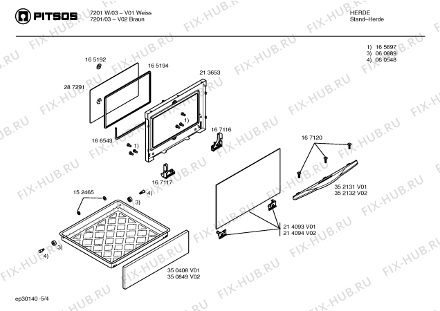 Схема №4 7601 с изображением Ручка выбора температуры для плиты (духовки) Bosch 00169286