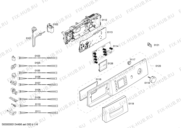 Схема №3 WAE24461AU с изображением Ручка для стиральной машины Bosch 00646787