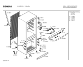 Схема №1 KG43S72 с изображением Ручка двери для холодильной камеры Siemens 00268664