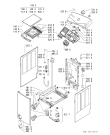 Схема №1 AWA 5051 с изображением Декоративная панель для стиральной машины Whirlpool 481245213328
