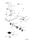 Схема №1 208355405258PRF01166 с изображением Воздуховод для вытяжки Whirlpool 482000091656