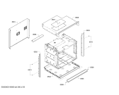 Схема №6 HBN3450UC с изображением Модуль управления для духового шкафа Bosch 00646638
