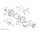 Схема №3 4TS638A TS638 с изображением Панель управления для стиралки Bosch 00444224