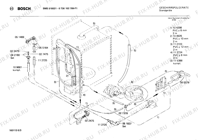 Схема №4 SN151335 с изображением Переключатель для посудомойки Bosch 00056039