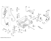 Схема №1 S52M68X5EU с изображением Силовой модуль запрограммированный для посудомойки Bosch 00755119