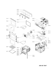 Схема №1 AKS 236/BR с изображением Обшивка для духового шкафа Whirlpool 480121102872