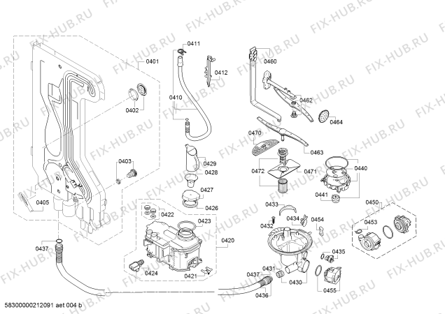 Схема №6 BM4160EG BM 4160EG A+ с изображением Панель управления для электропосудомоечной машины Bosch 11005509