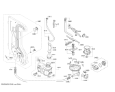 Схема №6 SMS40E32EU с изображением Панель управления для посудомойки Bosch 00709285