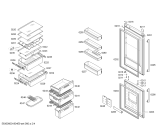 Схема №2 K5898X4 с изображением Панель для холодильной камеры Bosch 11003097