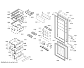 Схема №3 KGE36Z35 A++ с изображением Дверь для холодильника Bosch 00249546
