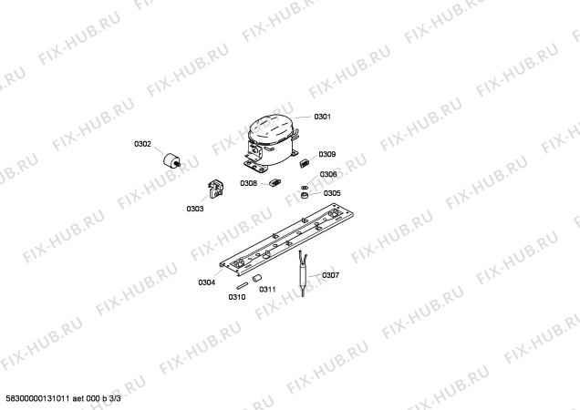 Схема №2 KK28A4650W с изображением Крышка для холодильной камеры Bosch 00611459