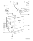 Схема №2 PDSX 6232 с изображением Обшивка для посудомойки Whirlpool 480140102175