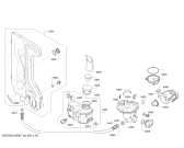 Схема №3 BM2020EA с изображением Панель управления для посудомойки Bosch 00791758