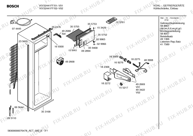 Схема №2 KIV32441 с изображением Контейнер для овощей для холодильной камеры Bosch 00438038