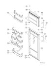 Схема №2 WTH4713 A+M с изображением Электролиния для холодильника Whirlpool 482000002950