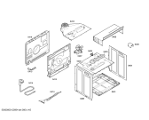 Схема №5 HEV100551 с изображением Ручка выбора программ для плиты (духовки) Bosch 00606922