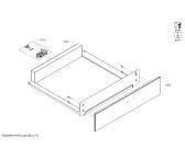 Схема №1 HW1406P2 с изображением Ванна для плиты (духовки) Siemens 00682153