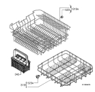 Схема №3 FAV2403 с изображением Ящик (корзина) для посудомоечной машины Aeg 1529865352