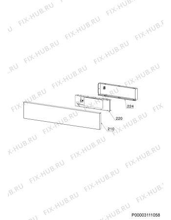 Схема №2 BS5836680B с изображением Субмодуль для духового шкафа Aeg 5619091761