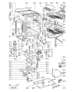 Схема №1 GSI 4853/3 TW-WS с изображением Панель для электропосудомоечной машины Whirlpool 481245370329