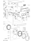 Схема №2 AWO/D 4513/P с изображением Обшивка для стиралки Whirlpool 481245216629