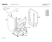 Схема №2 SN57301JK с изображением Панель для посудомойки Siemens 00280803