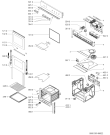 Схема №1 ESN 5961/SW с изображением Кнопка для духового шкафа Whirlpool 481241279358