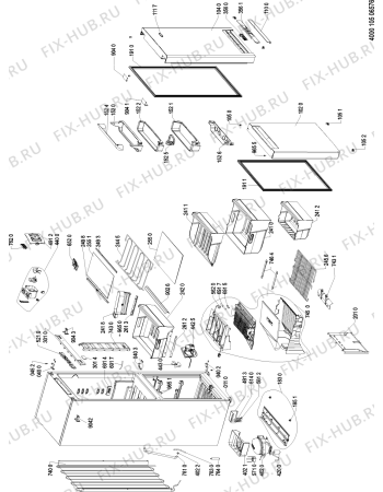 Схема №2 WBV33992NFC1 (F090429) с изображением Инструкция по эксплуатации для холодильной камеры Indesit C00346903