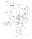 Схема №1 BMES 8145/PT с изображением Панель управления для микроволновой печи Whirlpool 481010480236