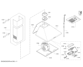 Схема №1 DWP64BC50A Bosch с изображением Вентиляционный канал для вытяжки Bosch 11022753