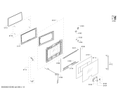 Схема №2 BM271110 с изображением Дверь для электропечи Bosch 00688699