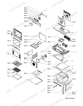 Схема №1 6AKZ148/WH с изображением Индикаторная лампа для плиты (духовки) Whirlpool 481241378556