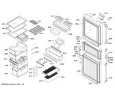 Схема №2 KGF22622TI с изображением Декоративная панель для холодильной камеры Bosch 00676320