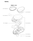 Схема №1 KS010 с изображением Дисплей для электровесов Tefal TS-79866B1