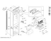 Схема №3 KIN86SMA00 с изображением Стеклопанель для холодильника Bosch 11004084