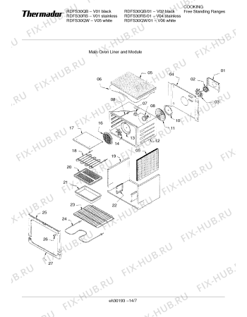Схема №9 RDFS30RS с изображением Варочная панель для духового шкафа Bosch 00142418