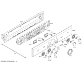 Схема №7 PODC302 с изображением Панель для плиты (духовки) Bosch 00144683