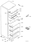 Схема №1 S333KG7 с изображением Полка для холодильника Aeg 2270055011