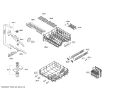 Схема №6 SMS40M02AU, ActiveWater, Made in Germany с изображением Передняя панель для посудомойки Bosch 00746098