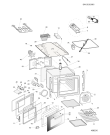 Схема №1 CP65SFADKHA (F053955) с изображением Другое для духового шкафа Indesit C00269760